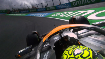 2024 Dutch GP FP1: Ride onboard with Lando Norris for a lap of Zandvoort with the gyro-cam 