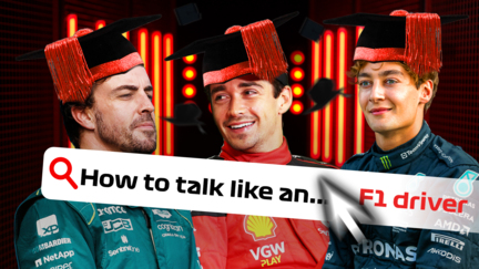 How to talk like an F1 driver
